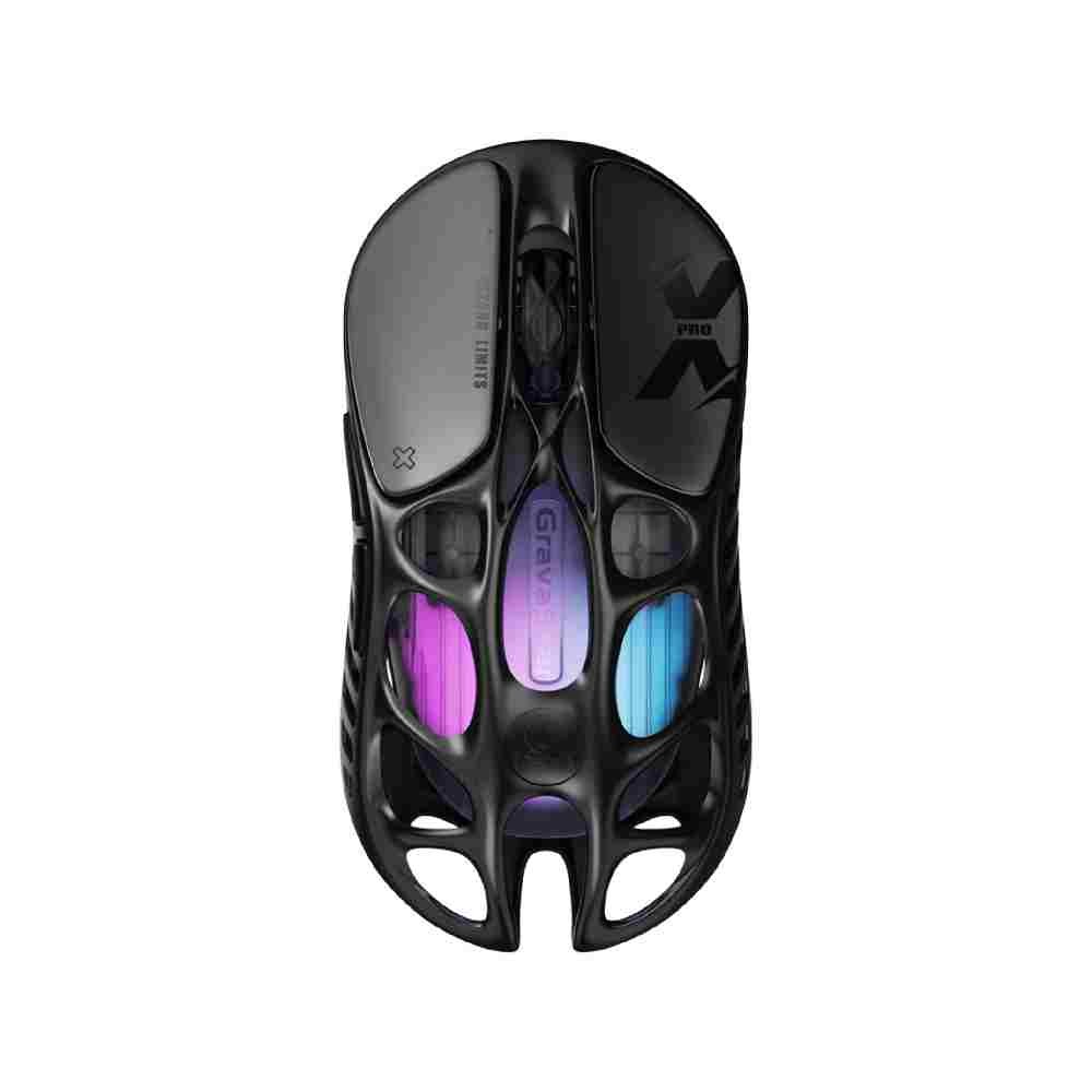 เมาส์เกมมิ่ง GravaStar Wireless Gaming Mouse Mercury X Pro - Galaxy Black