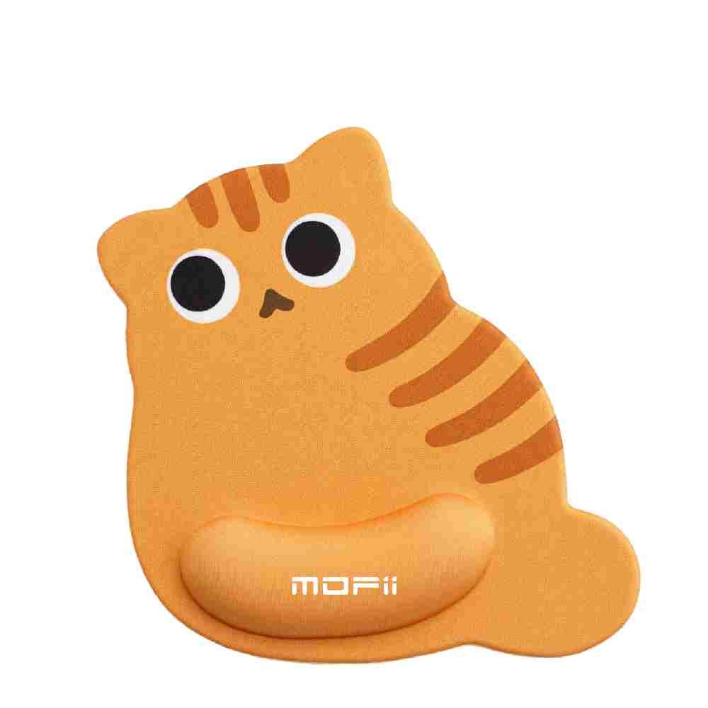 แผ่นรองเมาส์ MOFii Wrist Rest Neko Pad NW03 Ginger