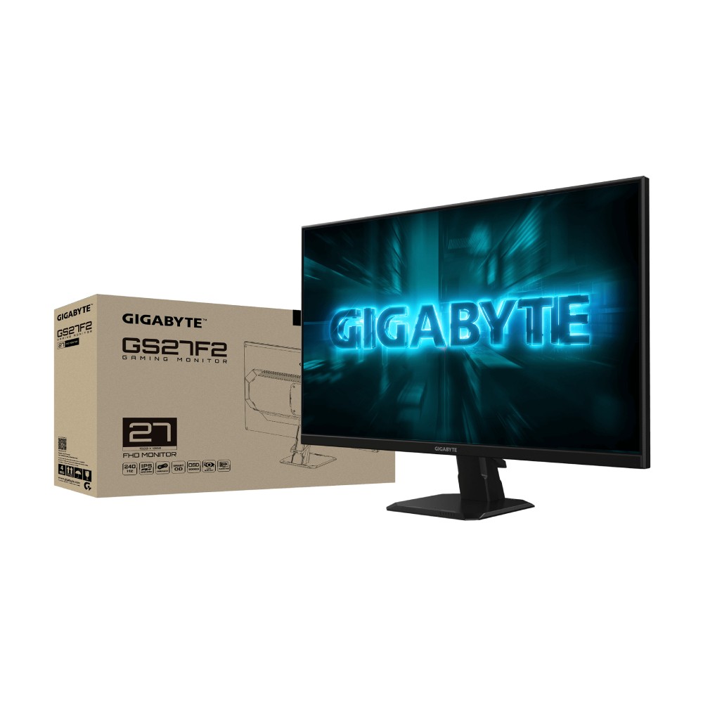 จอมอนิเตอร์ GIGABYTE GS27F2 Gaming Monitor (SS IPS 240Hz AMD FreeSync Premium)