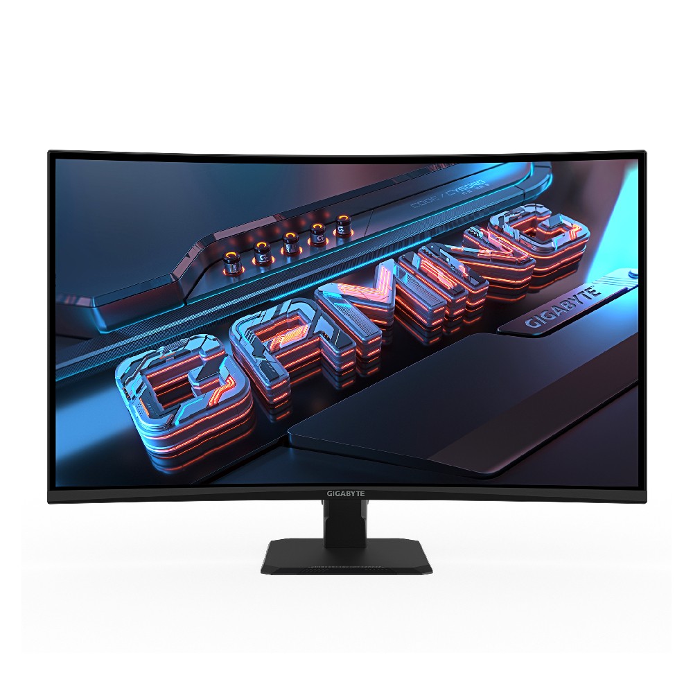 จอมอนิเตอร์ GIGABYTE GS32QCA Gaming Monitor (VA 2K 180Hz AMD Freesync Curved)