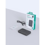พาวเวอร์แบงค์ AUKEY 10000 mAh MagFusion Slim Magnetic PB-MS04-Gray (CCC)