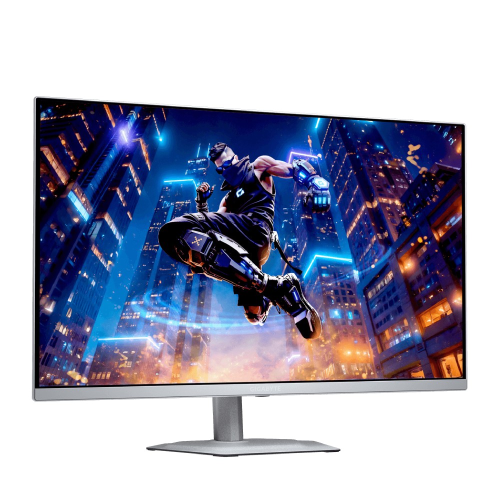 จอมอนิเตอร์ GIGABYTE MO27Q2A ICE Gaming Monitor (QD-OLED 2K 280Hz G-Sync Compatible AMD FreeSync Premium)