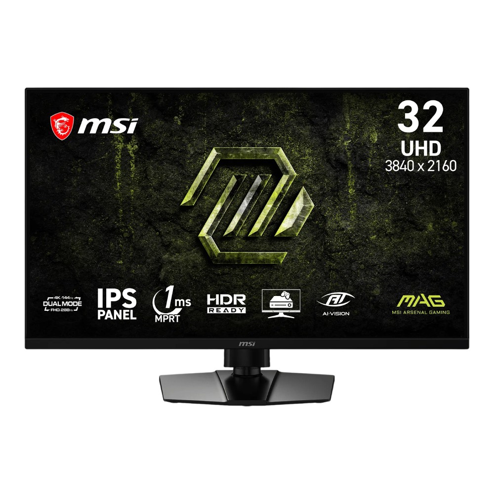 จอมอนิเตอร์ MSI MAG 321UPD E14 Gaming Monitor (IPS 4K 144Hz FHD 288Hz AMD FreeSync Premium)