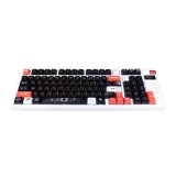 คีย์บอร์ดเกมมิ่ง Nubwo X803 Galactic (White/Black/Red) Red Switch