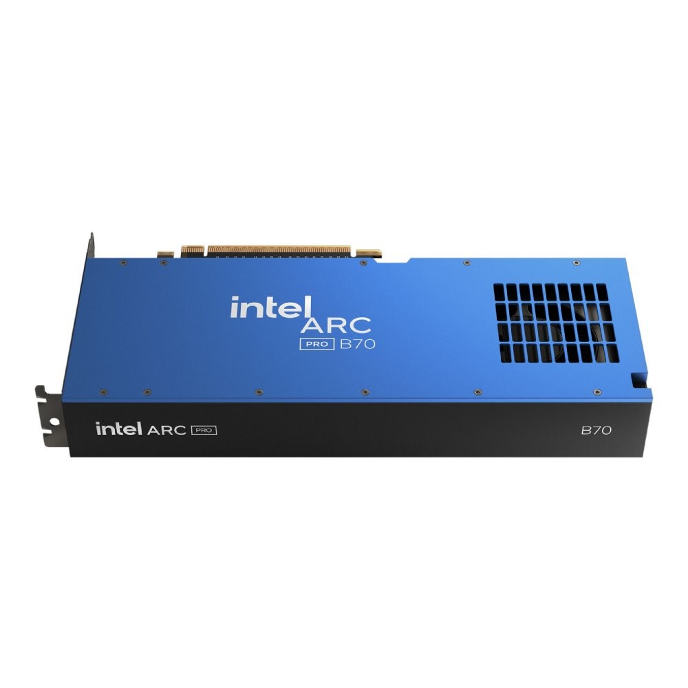 การ์ดจอ INTEL Arc Pro B70 Single Fan AI & Workstation 32GB GDDR6 256-bit PCIe 5.0