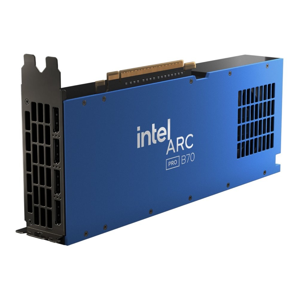 การ์ดจอ INTEL Arc Pro B70 Single Fan AI & Workstation 32GB GDDR6 256-bit PCIe 5.0