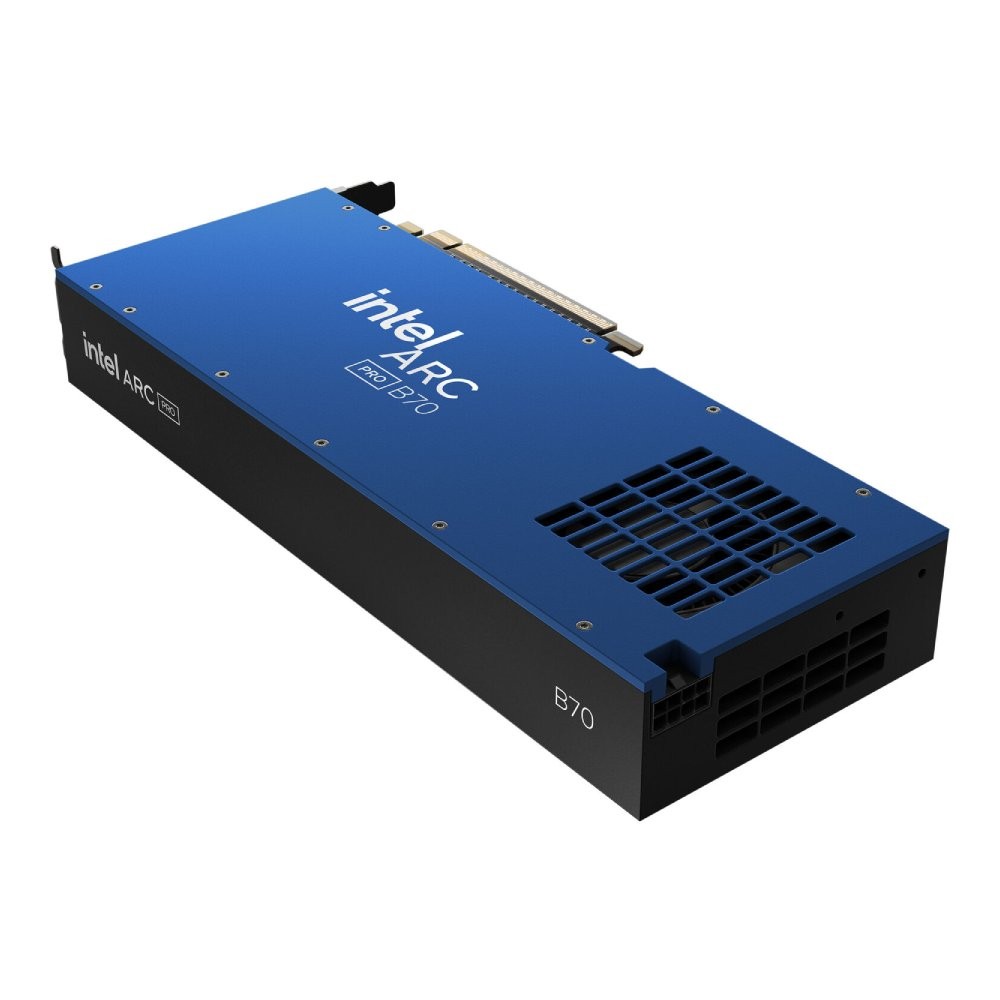 การ์ดจอ INTEL Arc Pro B70 Single Fan AI & Workstation 32GB GDDR6 256-bit PCIe 5.0