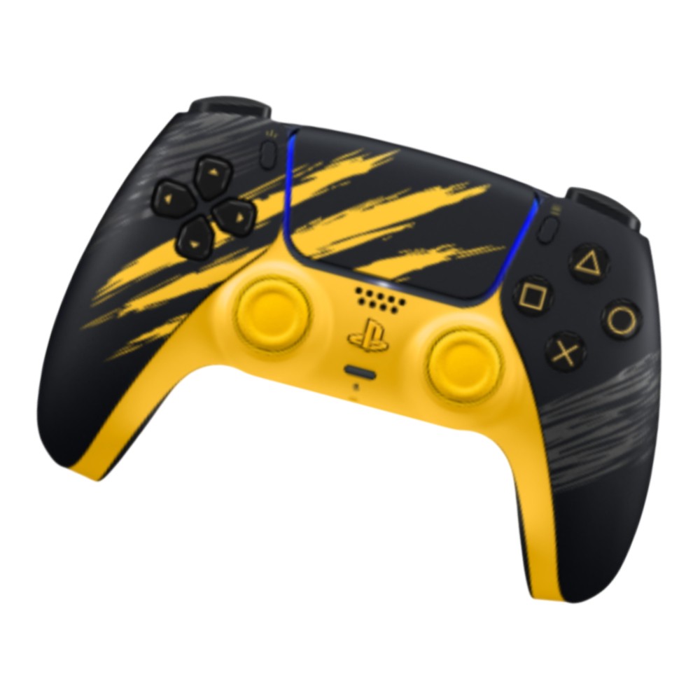 จอยคอนโทรลเลอร์ Sony DualSense - Marvels Wolverine Battle Yellow Limited Edition