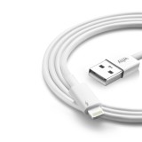 สายชาร์จ WHY USB-A to Lightning 2.4A Planet 2M. White (UC-2172B)