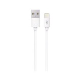 สายชาร์จ WHY USB-A to Lightning 2.4A Space2 1M. White (UC-2131B)