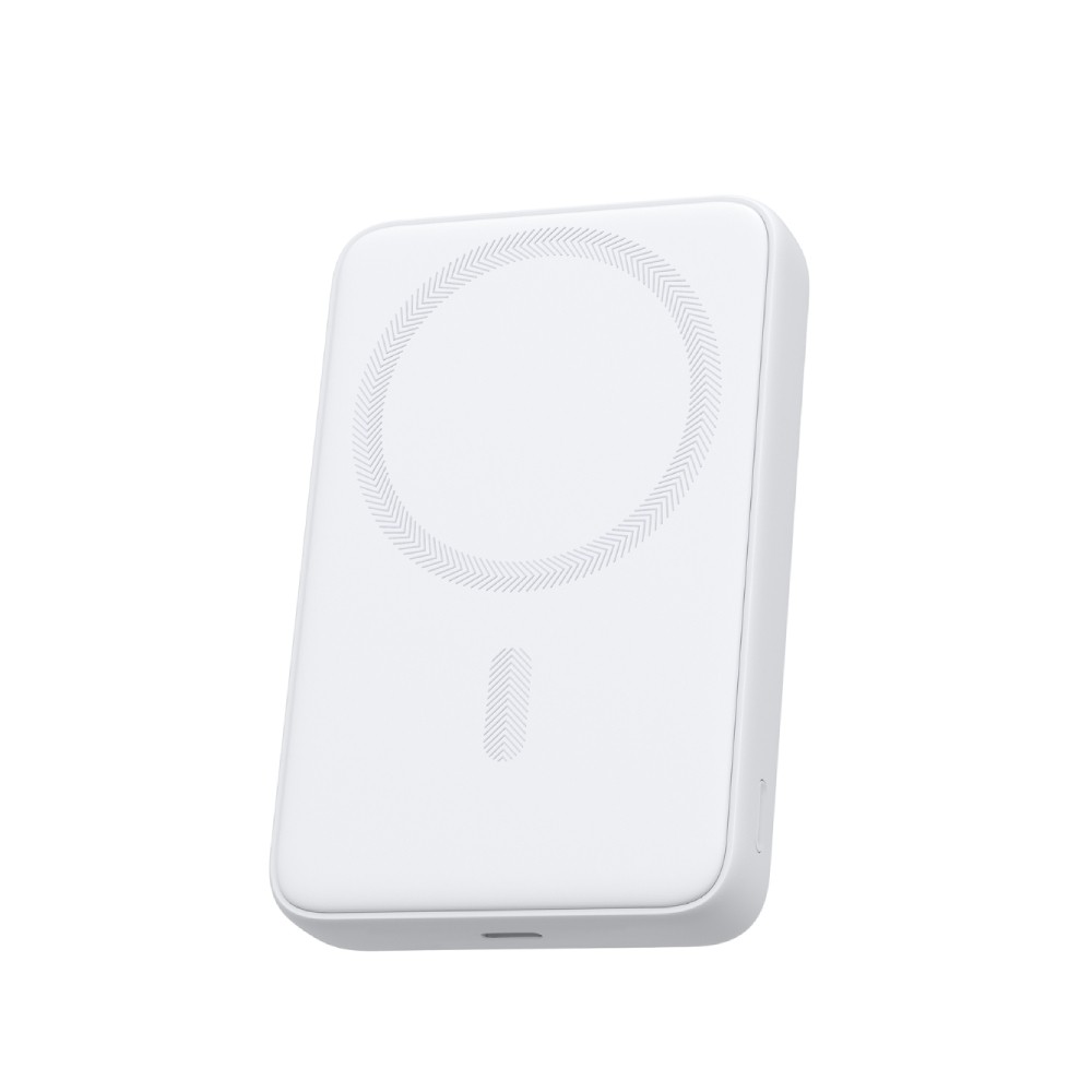 พาวเวอร์แบงค์ AUKEY 10000 mAh MagFusion Slim Magnetic PB-MS04-White (CCC)