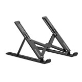 แท่นวางโน้ตบุ๊ค QPLUS Foldable Laptop Stand QP-ST09 Black