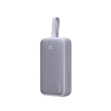 พาวเวอร์แบงค์ AUKEY 10000 mAh Spark Sling Fast Charging USB-C Cable PB-Y61 Light Purple (CCC)