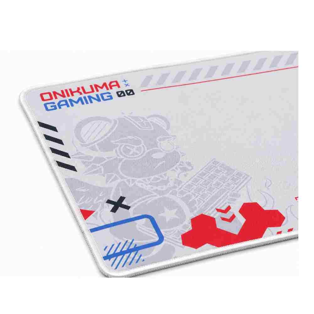 แผ่นรองเมาส์ Onikuma Mousepad Coolest Gamer Zone (MP010) 900x400x3mm (White)