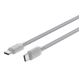 สายชาร์จ UKIKI USB-C to USB-C DATA Cable 60W 1M. Gray (KCC-01GY)