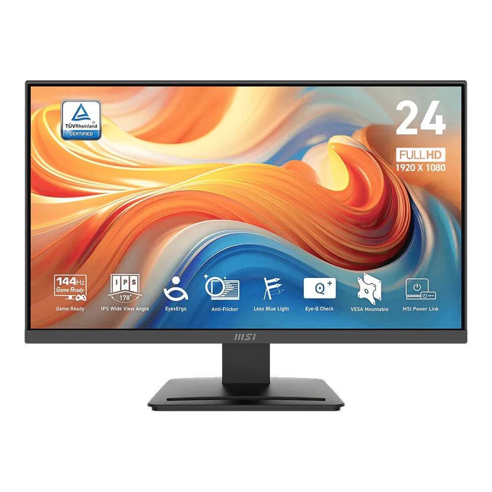 จอมอนิเตอร์ MSI PRO MP243L E14 (IPS 144Hz AMD FreeSync)
