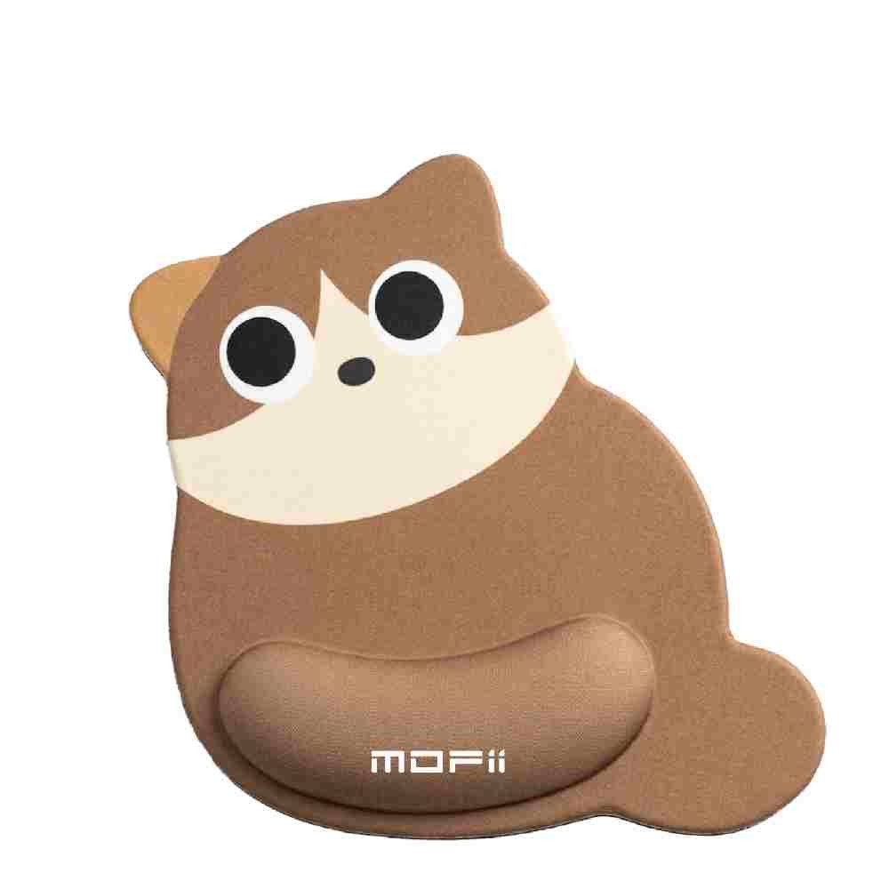 แผ่นรองเมาส์ MOFii Wrist Rest Neko Pad NW10 Chocolate