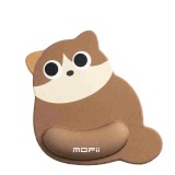 แผ่นรองเมาส์ MOFii Wrist Rest Neko Pad NW10 Chocolate