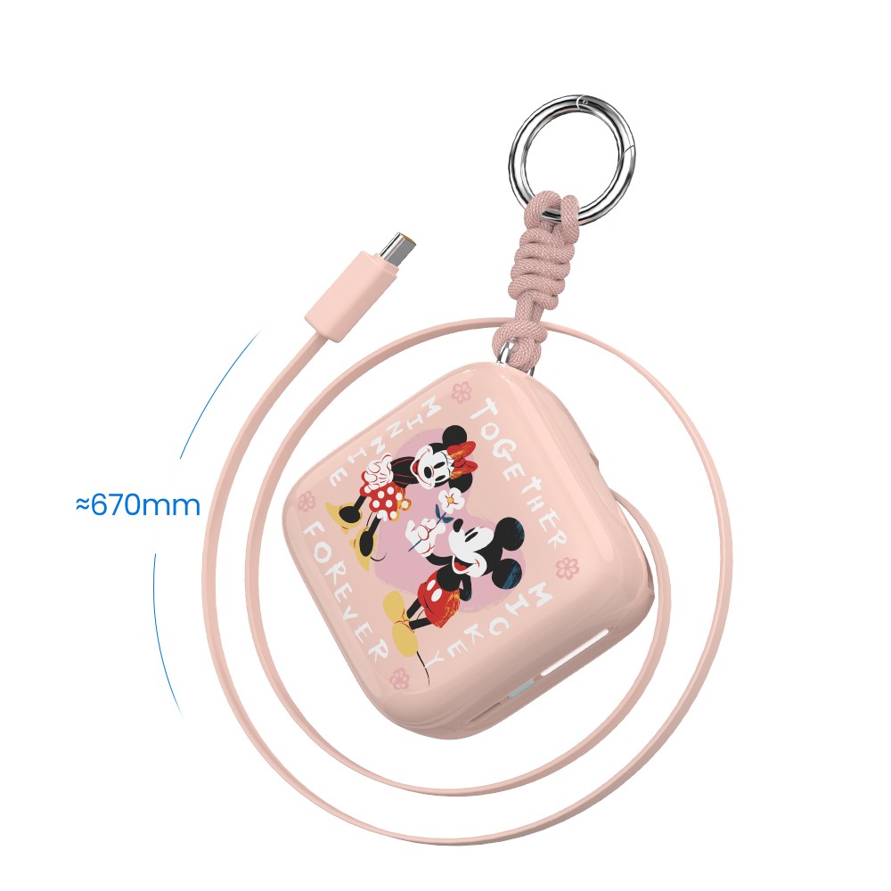 VEGER x Disney พาวเวอร์แบงค์ 10,000 mAh VP10-11PD-M5 Pink (CCC)
