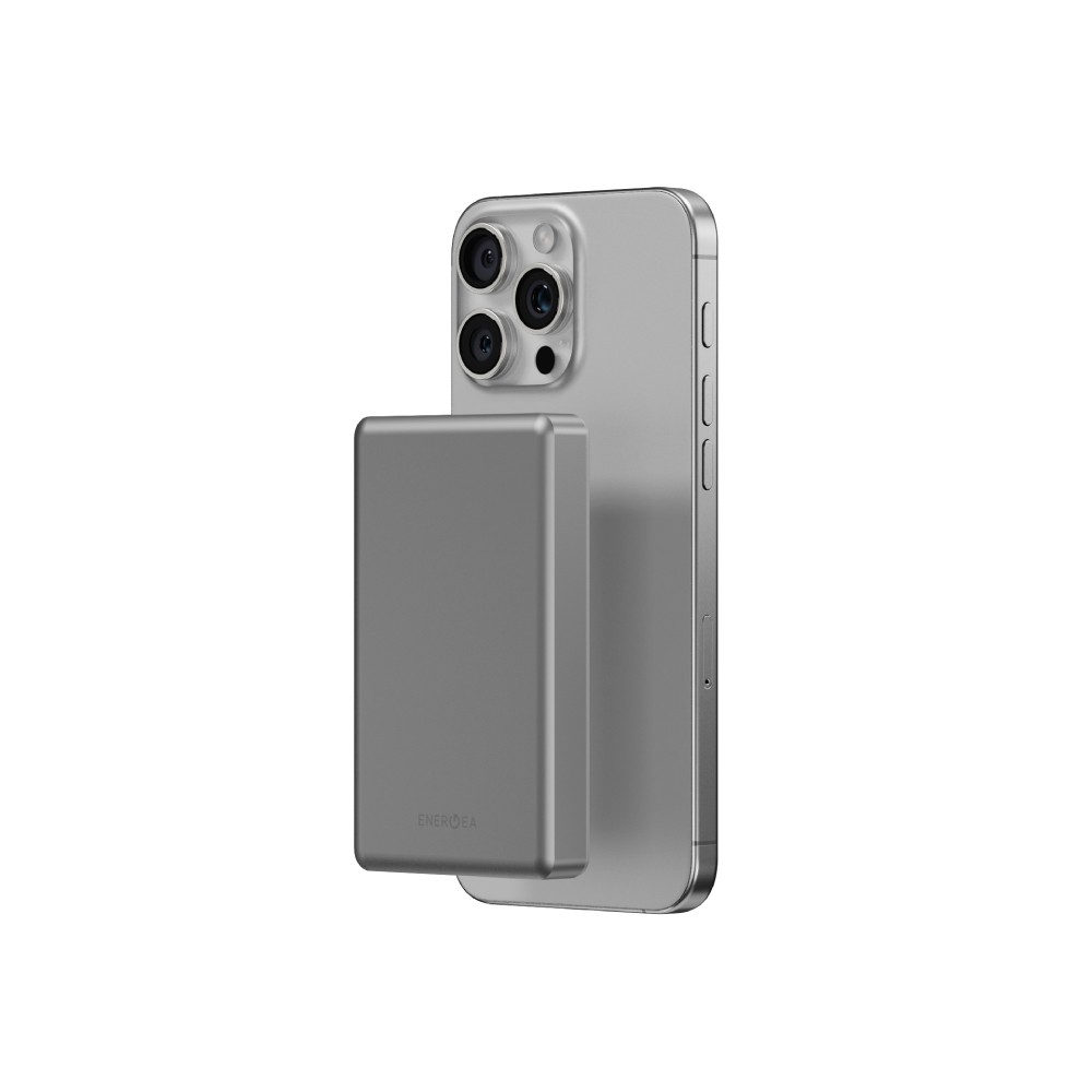 พาวเวอร์แบงค์ Energea 10000 mAh ALUPAC Aluminium Magsafe - Natural (CCC)
