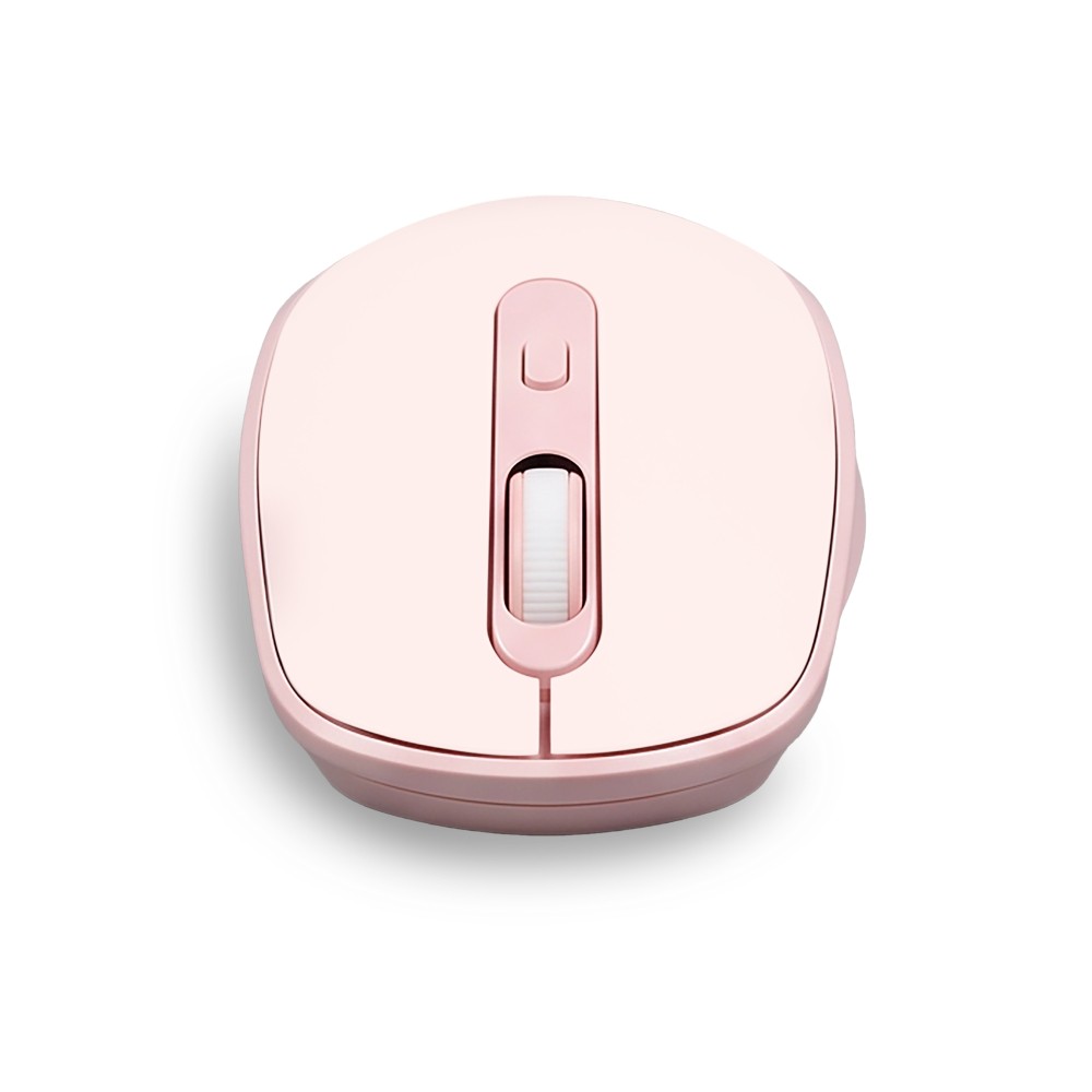 เมาส์ไร้สาย Anitech W243-PI Dual Function Type-C Pink