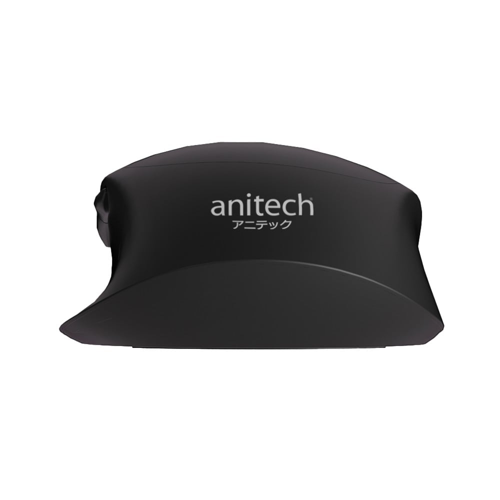 เมาส์ไร้สาย Anitech W243-BK Dual Function Type-C Black