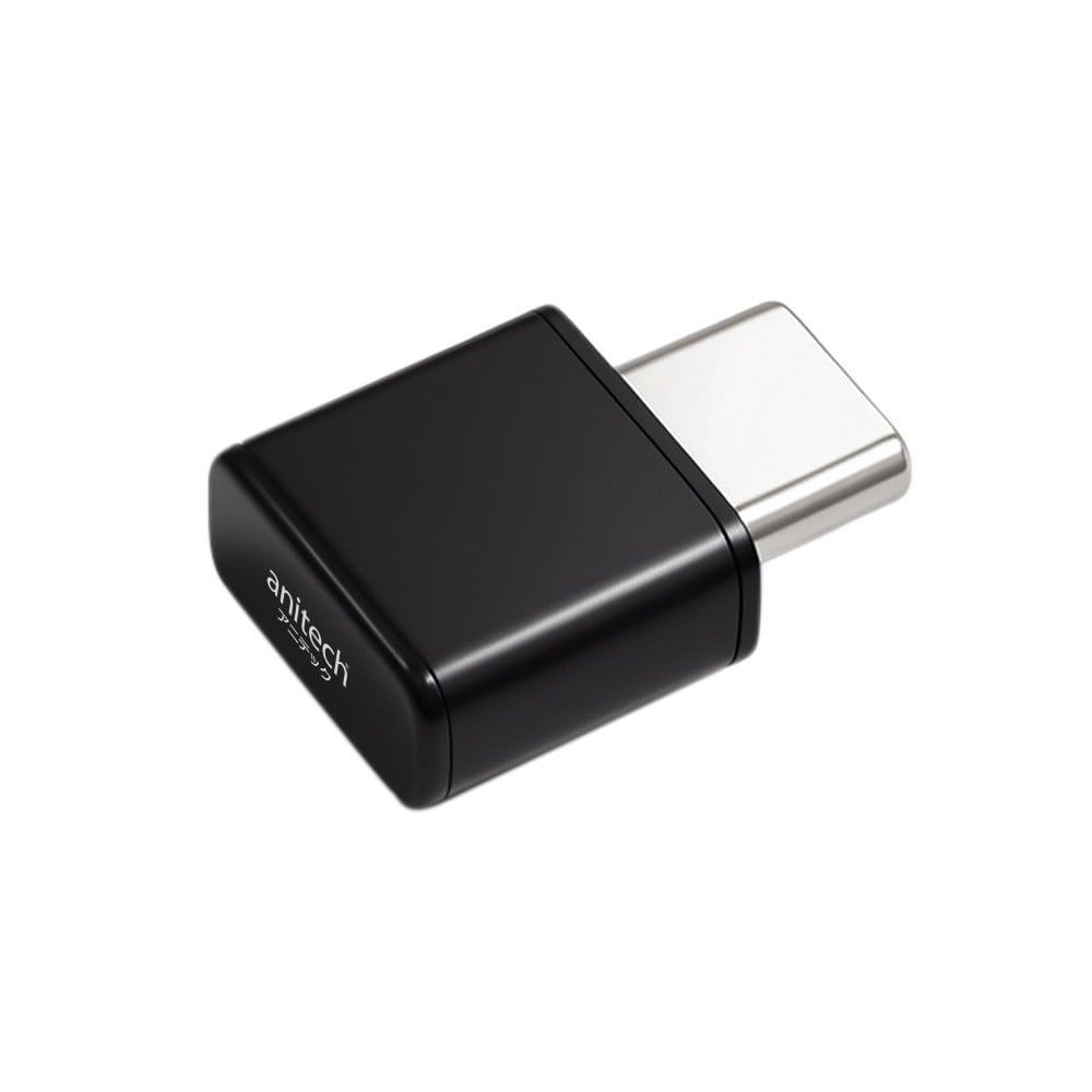 เมาส์ไร้สาย Anitech W243-BK Dual Function Type-C Black