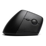 เมาส์ไร้สาย Anitech Vertical W241-BK Dual Function 2.4G+BT Black