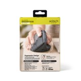 เมาส์ไร้สาย Anitech Vertical W241-BK Dual Function 2.4G+BT Black