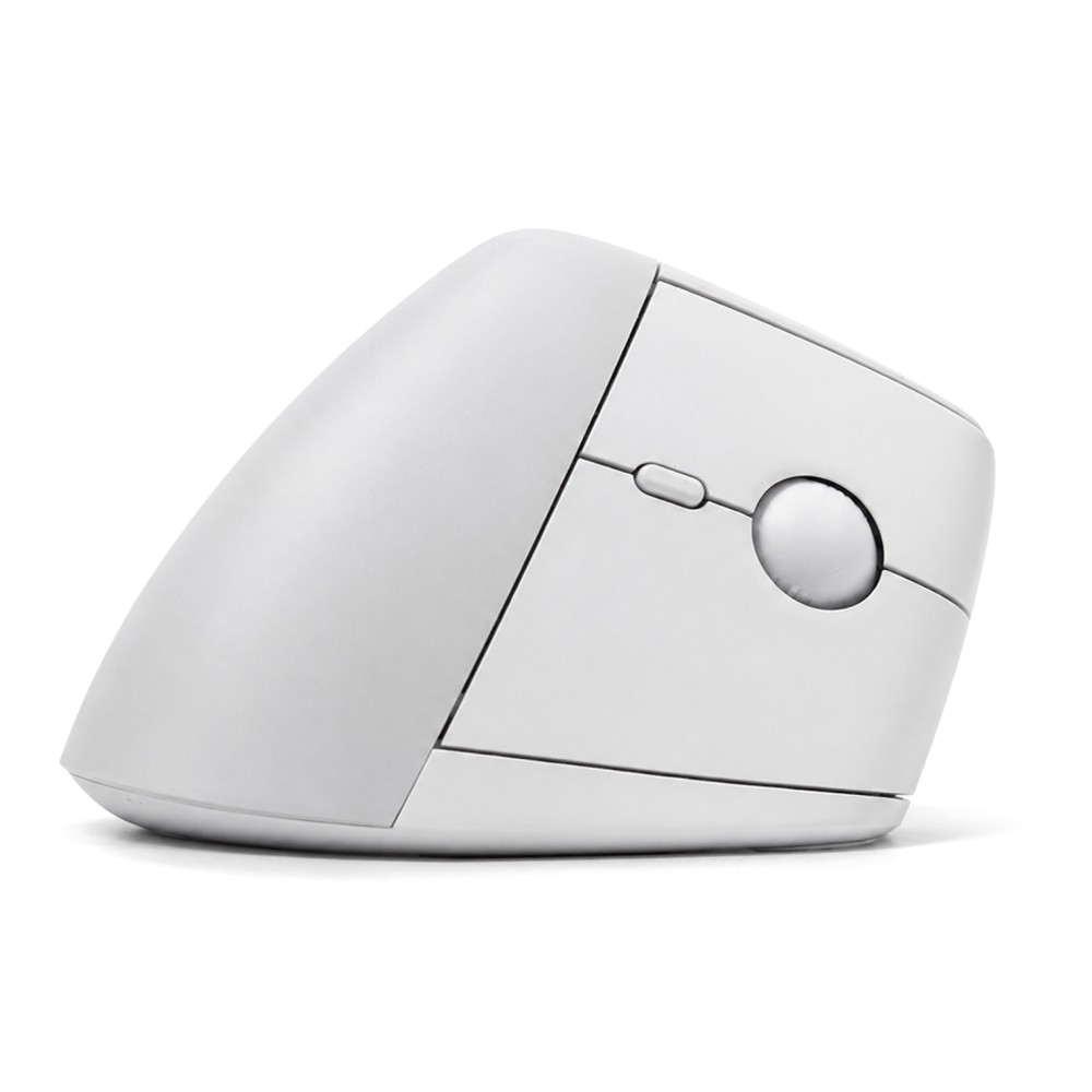 เมาส์ไร้สาย Anitech Vertical W241-WH Dual Function 2.4G+BT White