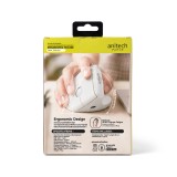 เมาส์ไร้สาย Anitech Vertical W241-WH Dual Function 2.4G+BT White