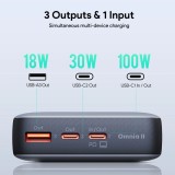 พาวเวอร์แบงค์ AUKEY 20000 mAh Sprint X 130W Portable PB-Y43P Gray (CCC)