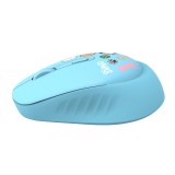 เมาส์และคีย์บอร์ดไร้สาย SIGNO KW-700+WM-100B Blue (TH/EN)