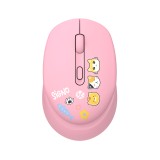 เมาส์และคีย์บอร์ดไร้สาย SIGNO KW-700+WM-100P Pink (TH/EN)