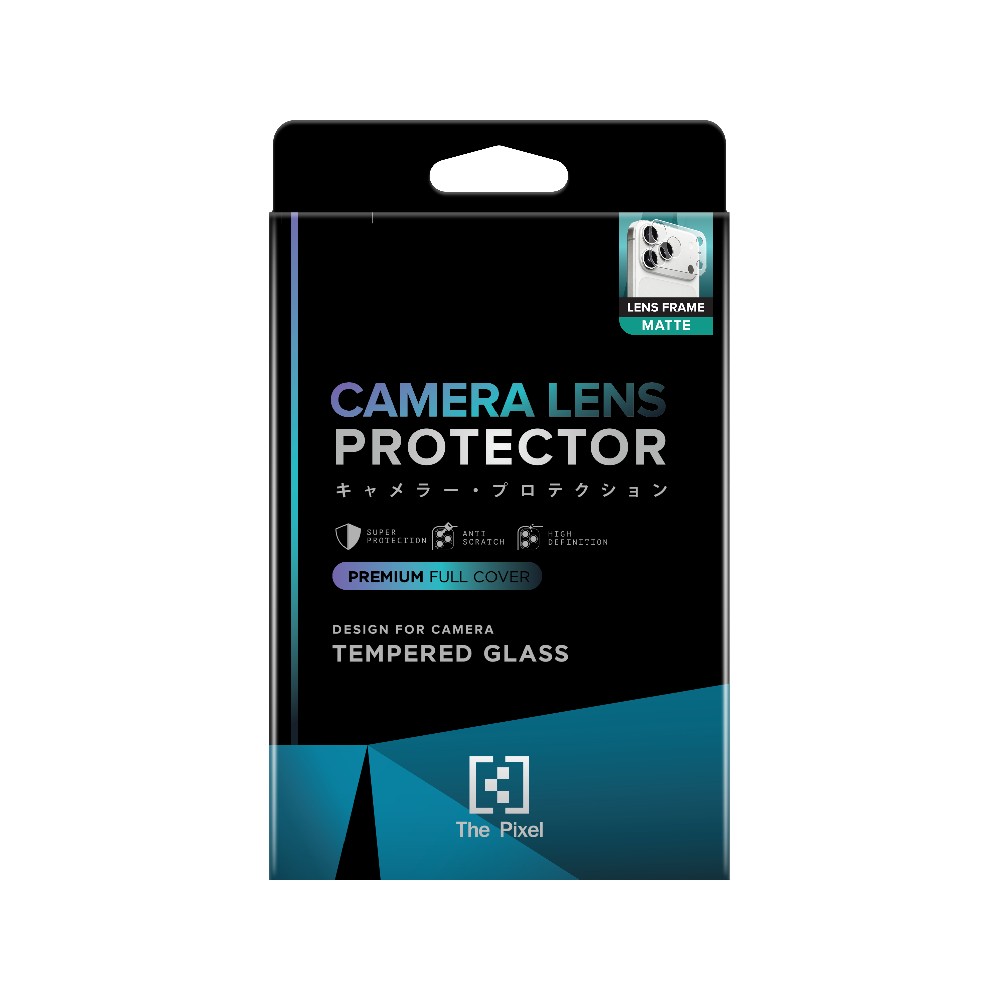 ฟิล์มกันรอยฐานกล้อง The Pixel iPhone 18 Pro Max Lens Frame Matte