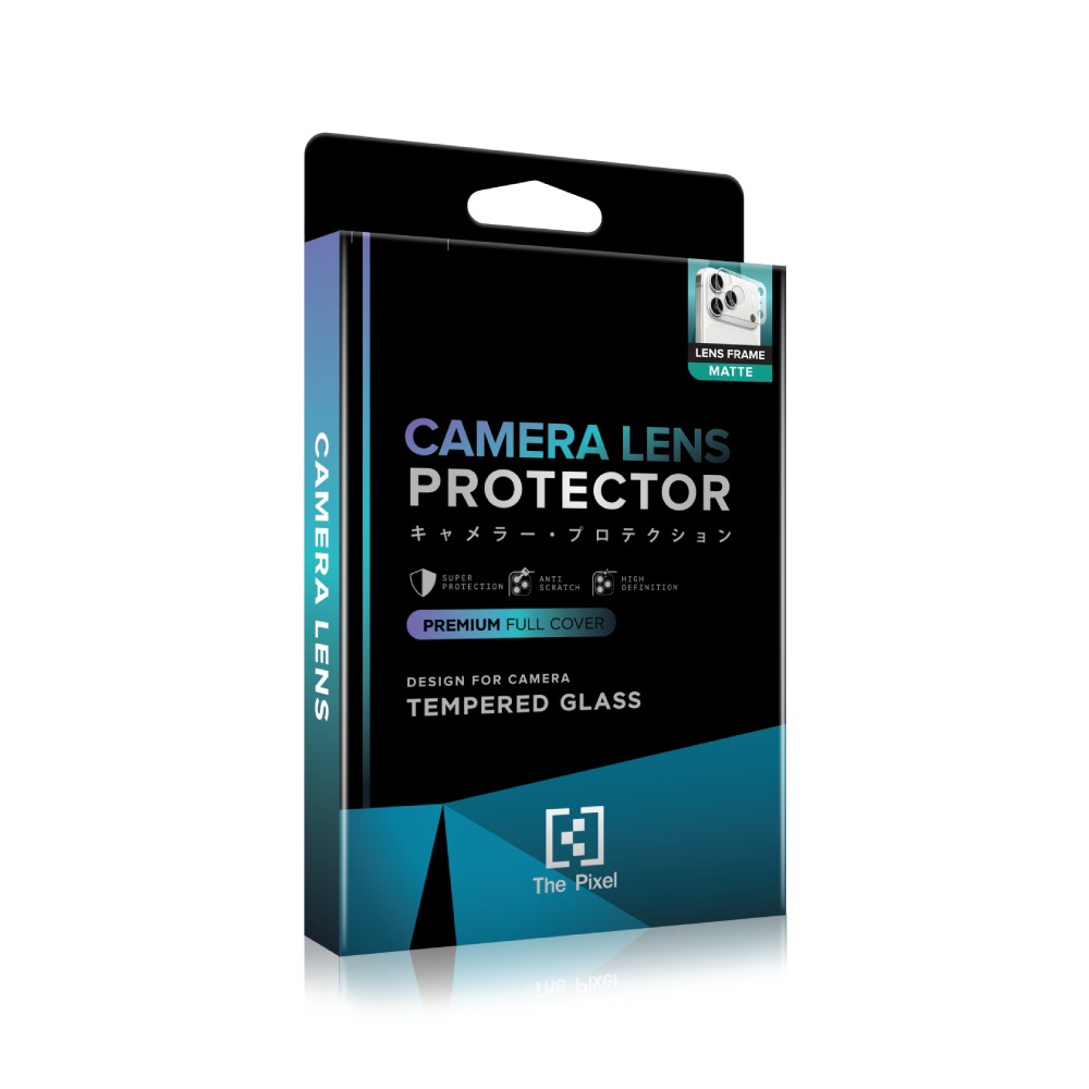 ฟิล์มกันรอยฐานกล้อง The Pixel iPhone 18 Pro Max Lens Frame Matte