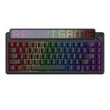 คีย์บอร์ดเกมมิ่ง Ajazz Gaming Keyboard AKPixel68 SC White Peach Switch