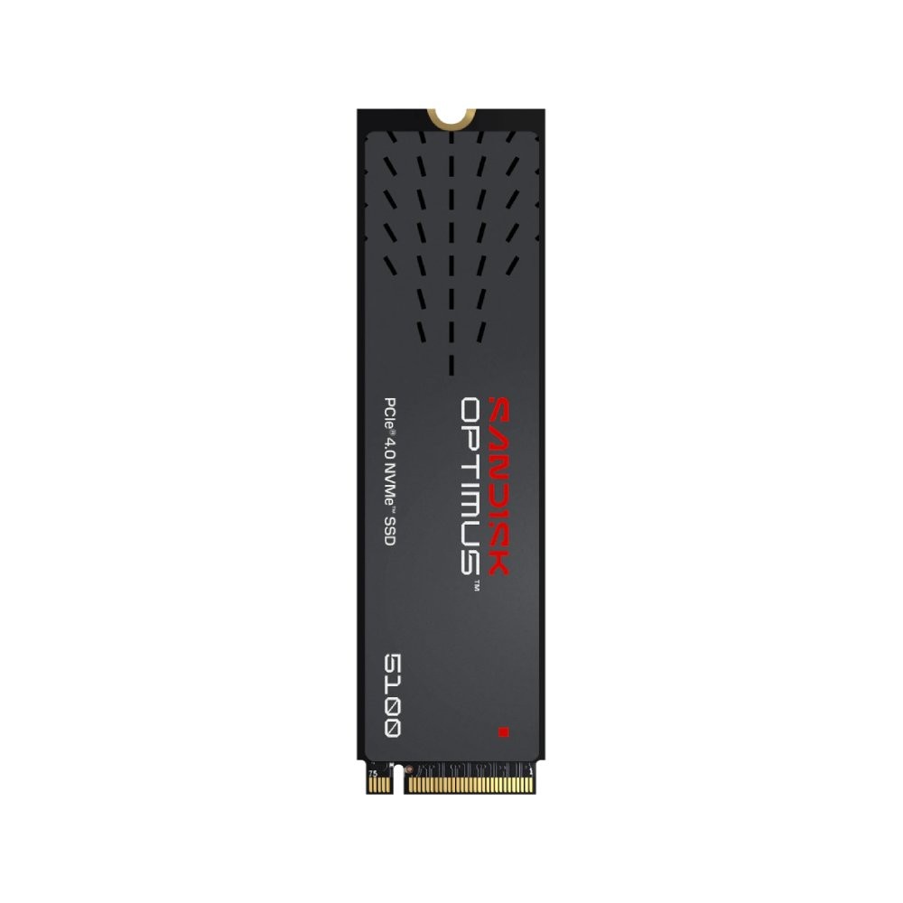 การ์ดเอสเอสดี SANDISK Optimus 5100 500GB SSD M.2 PCIe/NVMe R6,600MB/s W5,600MB/s (SDSP51500GAN-000E0)