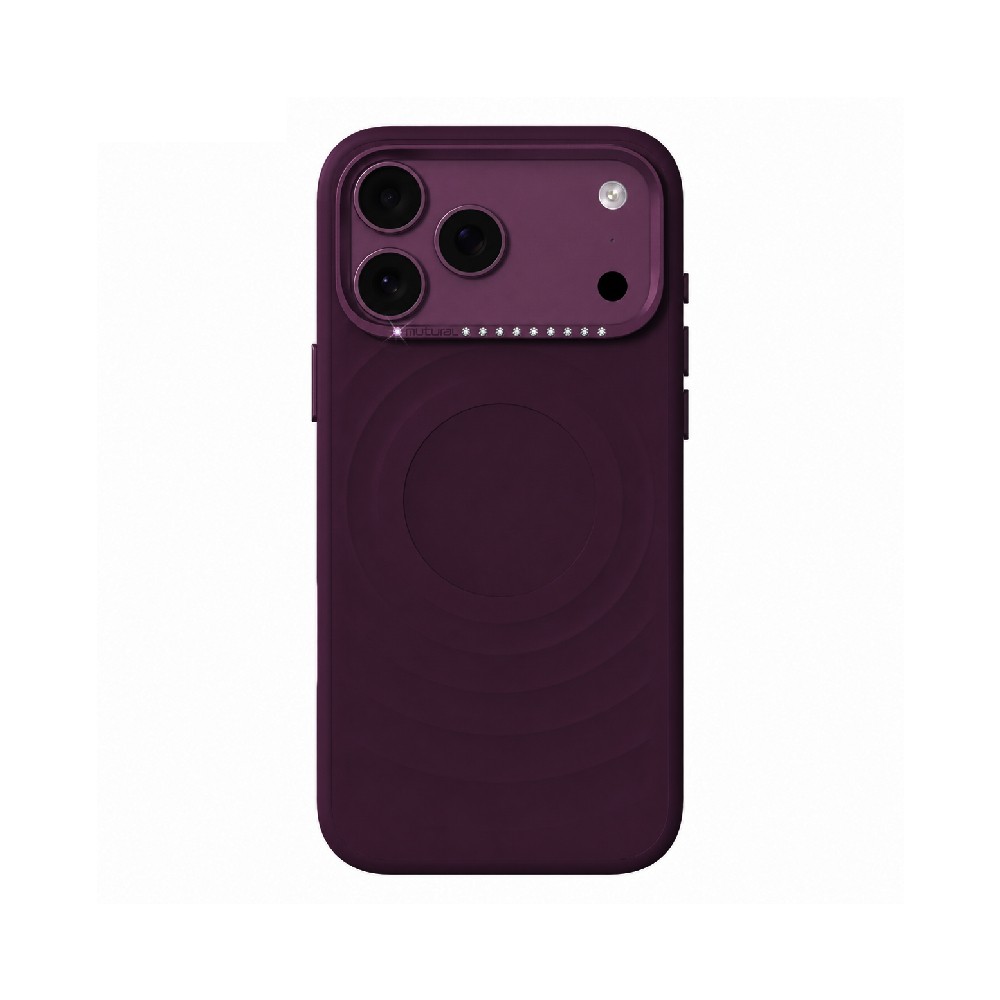 เคส Mutural iPhone 18 Pro Max Ripple Burgundy
