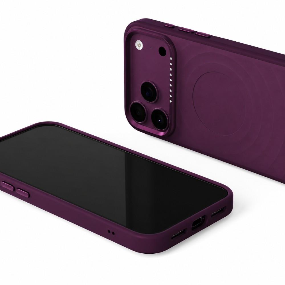 เคส Mutural iPhone 18 Pro Max Ripple Burgundy