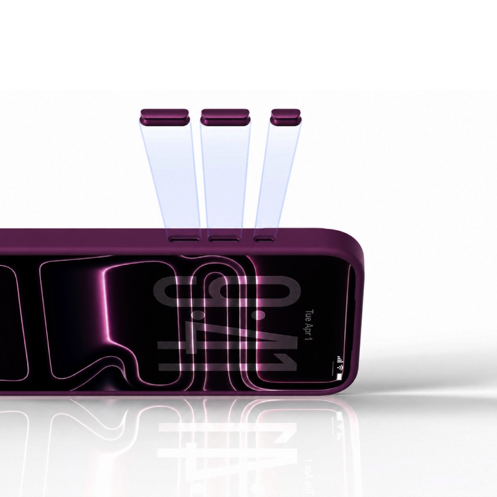 เคส Mutural iPhone 18 Pro Max Ripple Burgundy