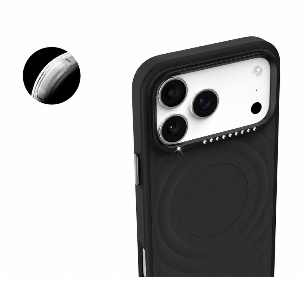 เคส Mutural iPhone 18 Pro Max Ripple Black
