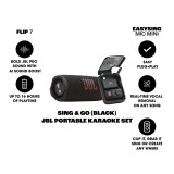 ลำโพงบลูทูธ JBL Karaoke Set Sing&Go Black (Flip7 & EasySing Mic Mini)