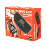 ลำโพงบลูทูธ JBL Karaoke Set Sing&Go Black (Flip7 & EasySing Mic Mini)