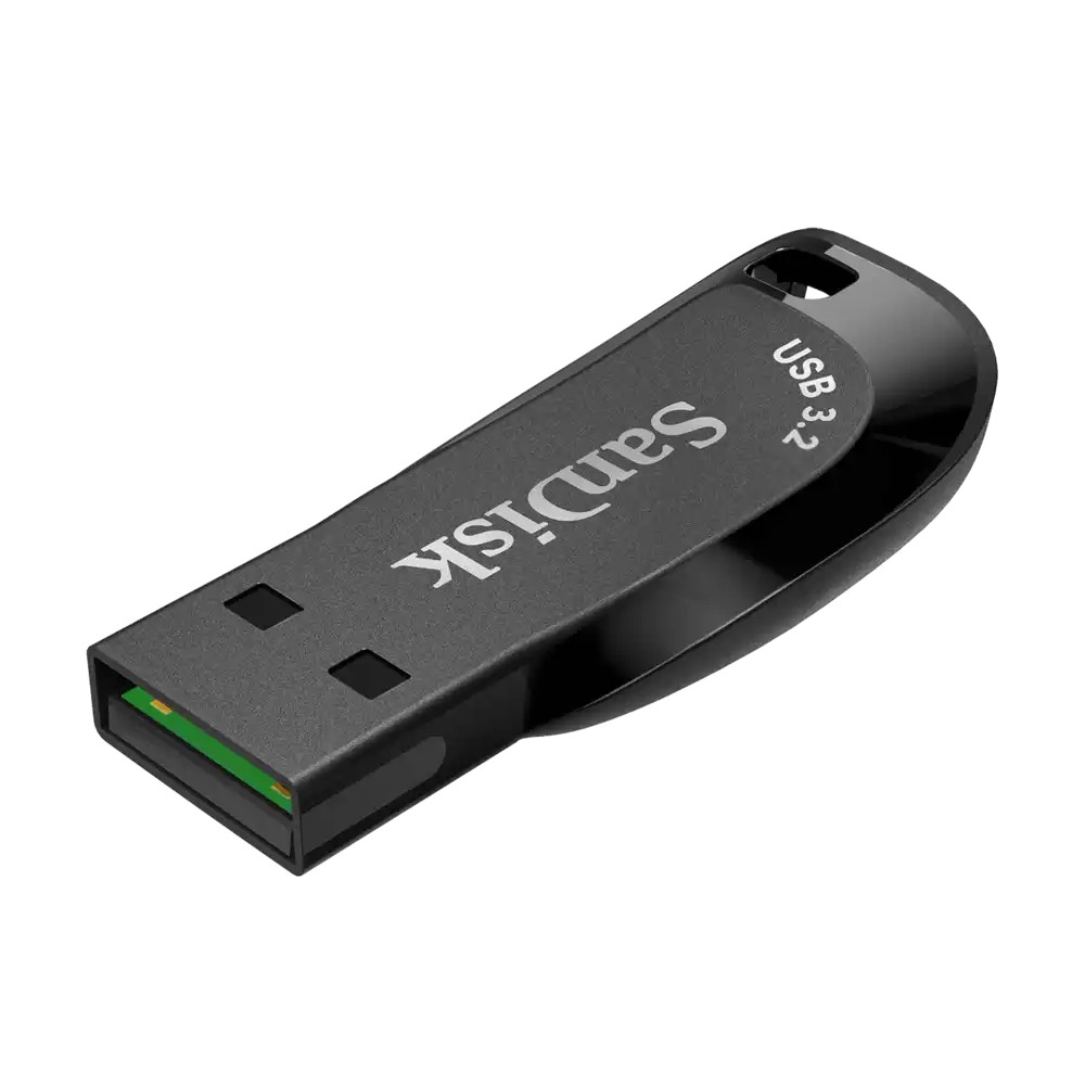 แฟลชไดร์ฟ SanDisk Ultra Shift USB 3.2 Gen 1 Drive 64GB Black (SDCZ410-064G-G46)