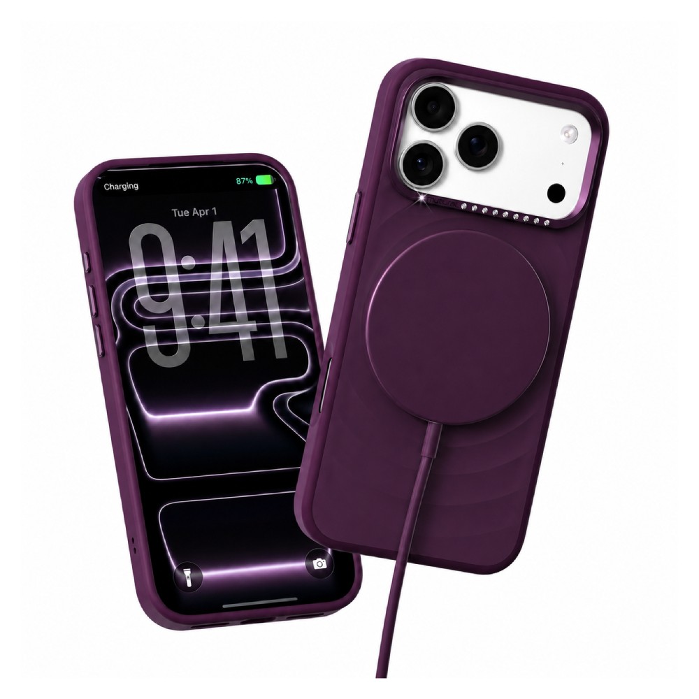 เคส Mutural iPhone 18 Pro Ripple Burgundy