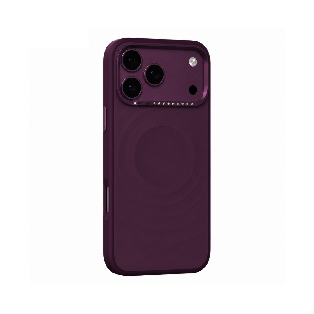 เคส Mutural iPhone 18 Pro Ripple Burgundy