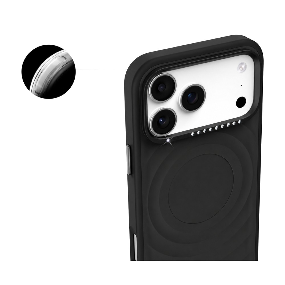 เคส Mutural iPhone 18 Pro/17 Pro Ripple Dark Gray
