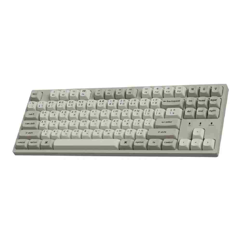 คีย์บอร์ดเกมมิ่ง Keychron Gaming Keyboard C1 Pro 8K Swappable RGB Backlight Banana Switch - Retro (EN/TH)