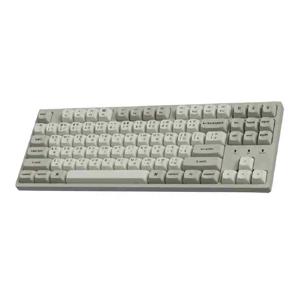 คีย์บอร์ดเกมมิ่ง Keychron Gaming Keyboard C1 Pro 8K Swappable RGB Backlight Red Switch - Retro (EN/TH)